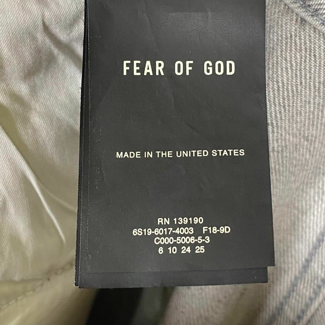 FEAR OF GOD(フィアオブゴッド)の『FEAR OF GOD』フィアーオブゴッド (32) ダメージデニムパンツ メンズのパンツ(デニム/ジーンズ)の商品写真