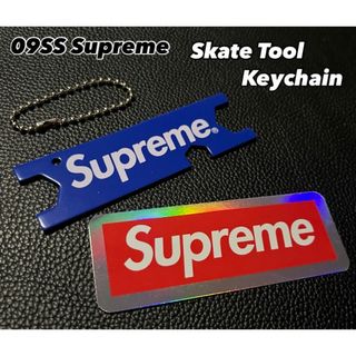 シュプリーム(Supreme)の💝09SS Skate Tool Keychain Blue シュプリーム(キーホルダー)