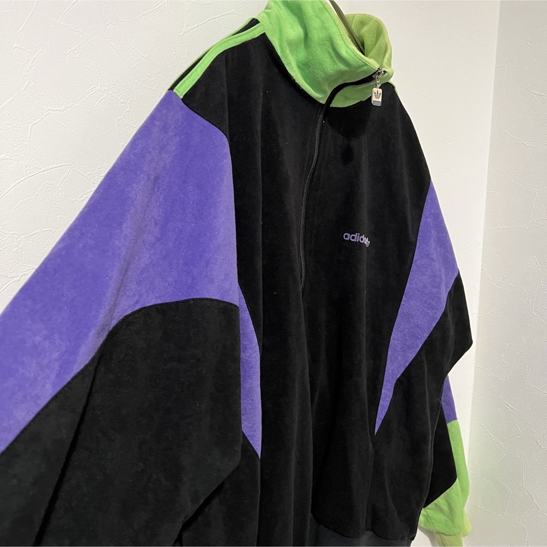 adidas - 【希少カラー】adidas 80sトラックジャケット ベロア 常田大