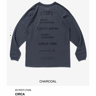 ダブルタップス(W)taps)のCHARCOAL XL 20SS WTAPS CIRCA(Tシャツ/カットソー(七分/長袖))