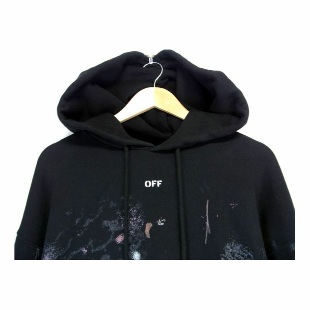 OFF-WHITE GALAXY ギャラクシー ジップ パーカー オフホワイト