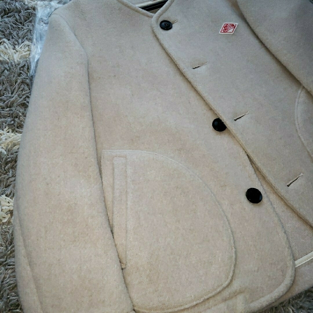 DANTON(ダントン)のDANTON ウールモッサノーカラージャケット レディースのジャケット/アウター(ノーカラージャケット)の商品写真