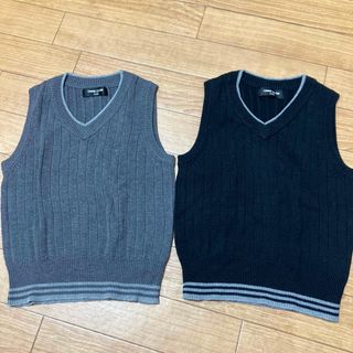 コムサイズム(COMME CA ISM)のCOMME CA ISM♡110cmニットベスト(ドレス/フォーマル)