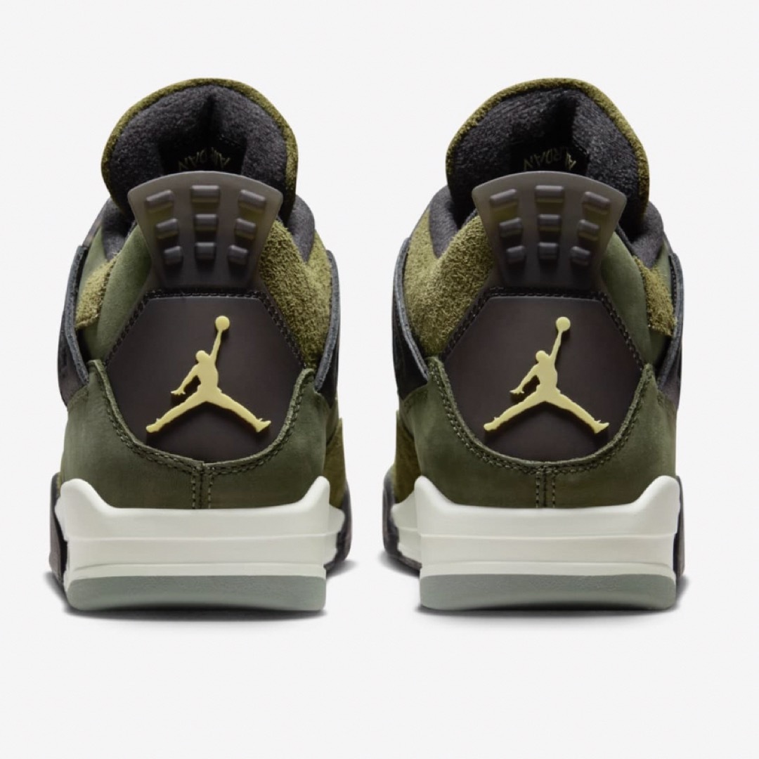 Jordan Brand（NIKE）(ジョーダン)の新品　NIKE エアジョーダン 4 Olive オリーブ　27.0cm  メンズの靴/シューズ(スニーカー)の商品写真