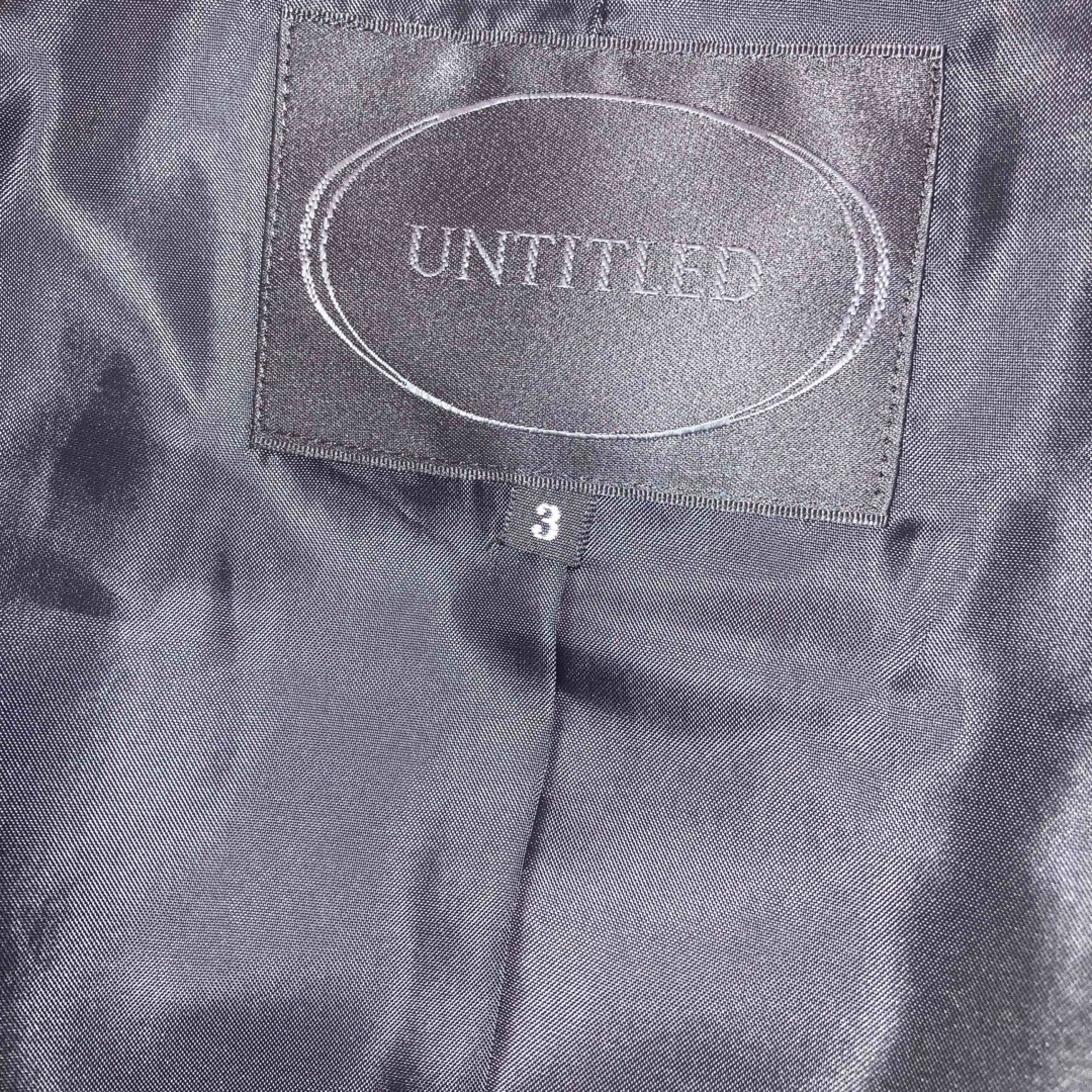 UNTITLED(アンタイトル)のUNTITLEDコーデュロイテーラージャケット レディースのジャケット/アウター(テーラードジャケット)の商品写真