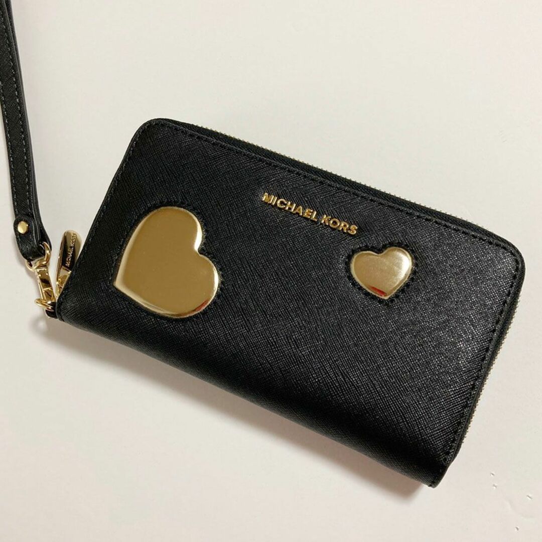 新品 MICHAEL KORS マルチウォレット スマホポーチ