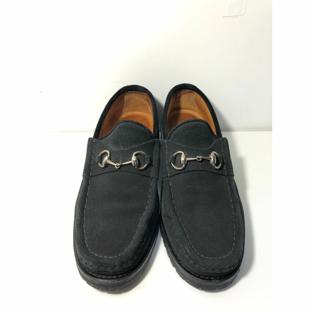 521152● GUCCI スエード ローファー 36 1/2 タッセル