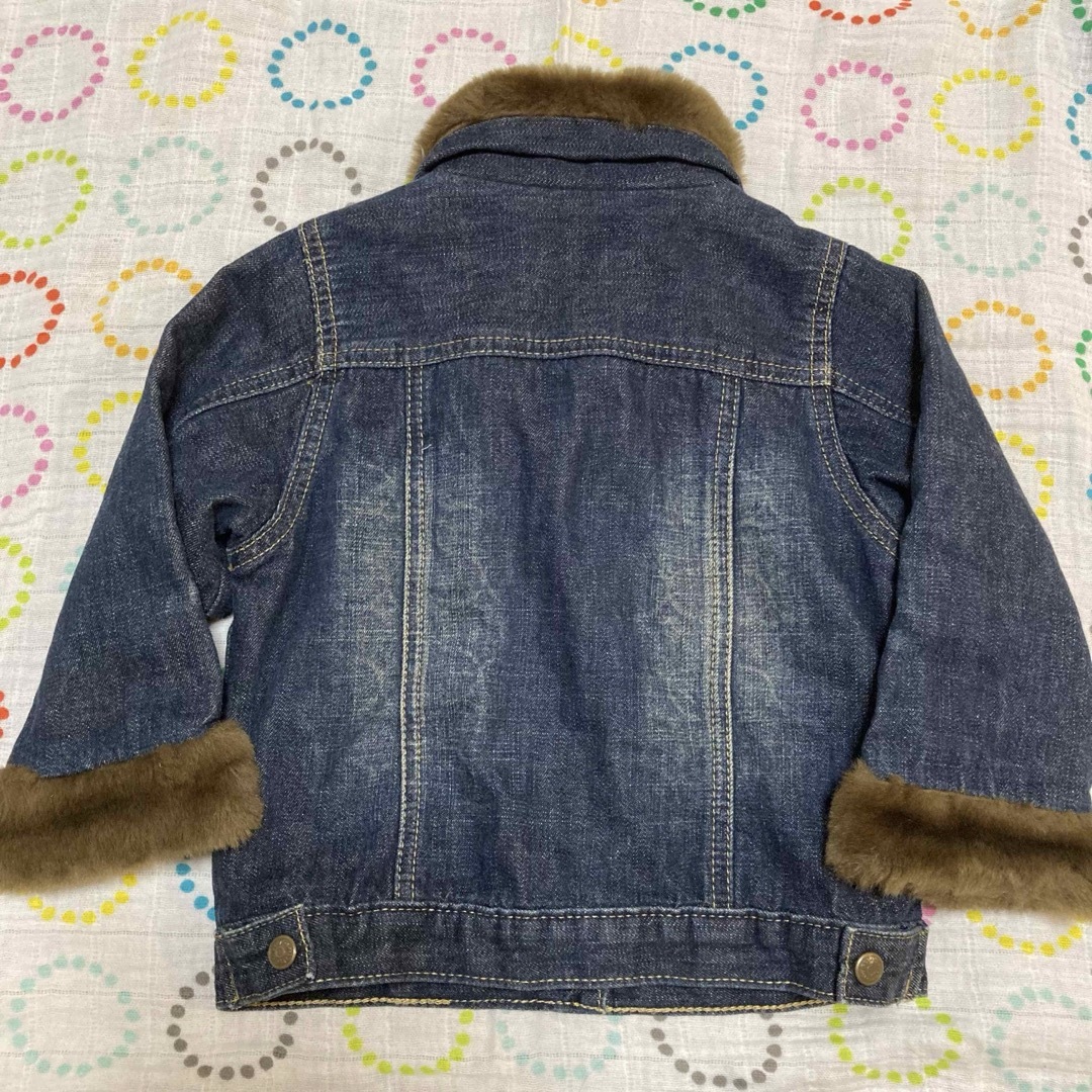 babyGAP(ベビーギャップ)の90センチ　babyGAP デニムジャケット キッズ/ベビー/マタニティのキッズ服女の子用(90cm~)(ジャケット/上着)の商品写真