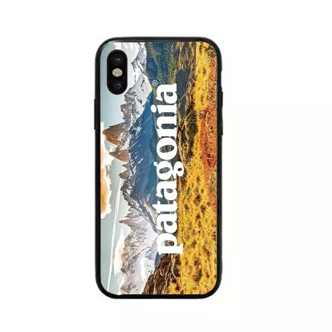 patagonia(パタゴニア)のガラスケース　iPhoneケース　パタゴニア　patagonia スマホ/家電/カメラのスマホアクセサリー(iPhoneケース)の商品写真