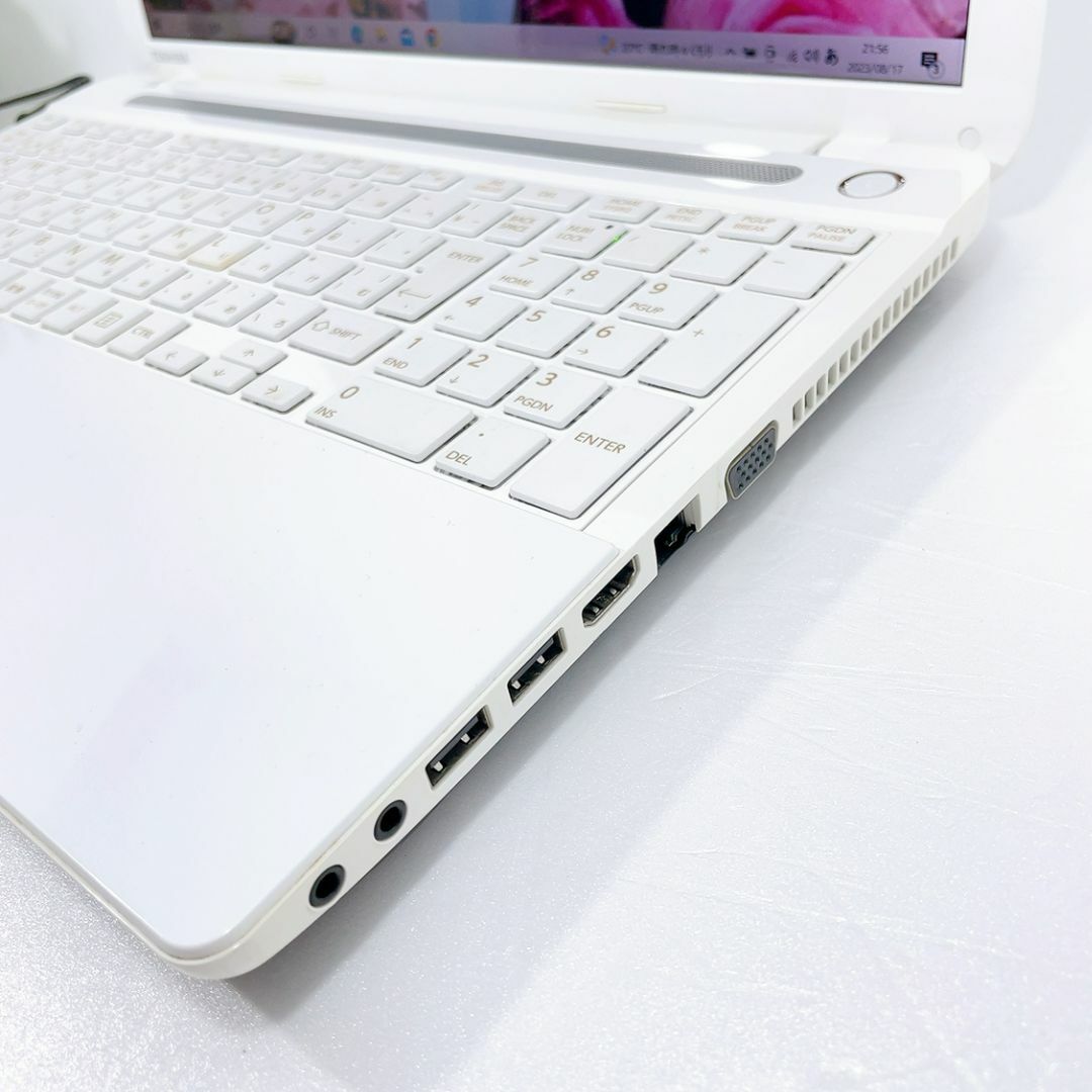 東芝 - 超美品✨すぐに使える!初期設定済みノートパソコン カメラ付