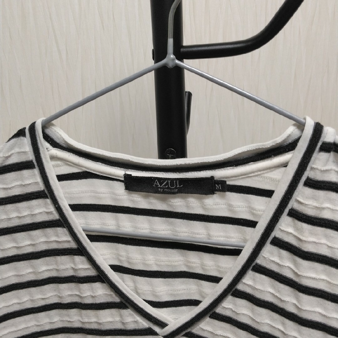 AZUL by moussy(アズールバイマウジー)のAZUL　ロングTシャツ メンズのトップス(Tシャツ/カットソー(七分/長袖))の商品写真