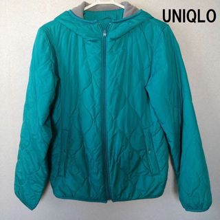 ユニクロ(UNIQLO)の★格安 UNIQLO(ユニクロ) ブルゾンパーカー ターコイズブルー★(ブルゾン)