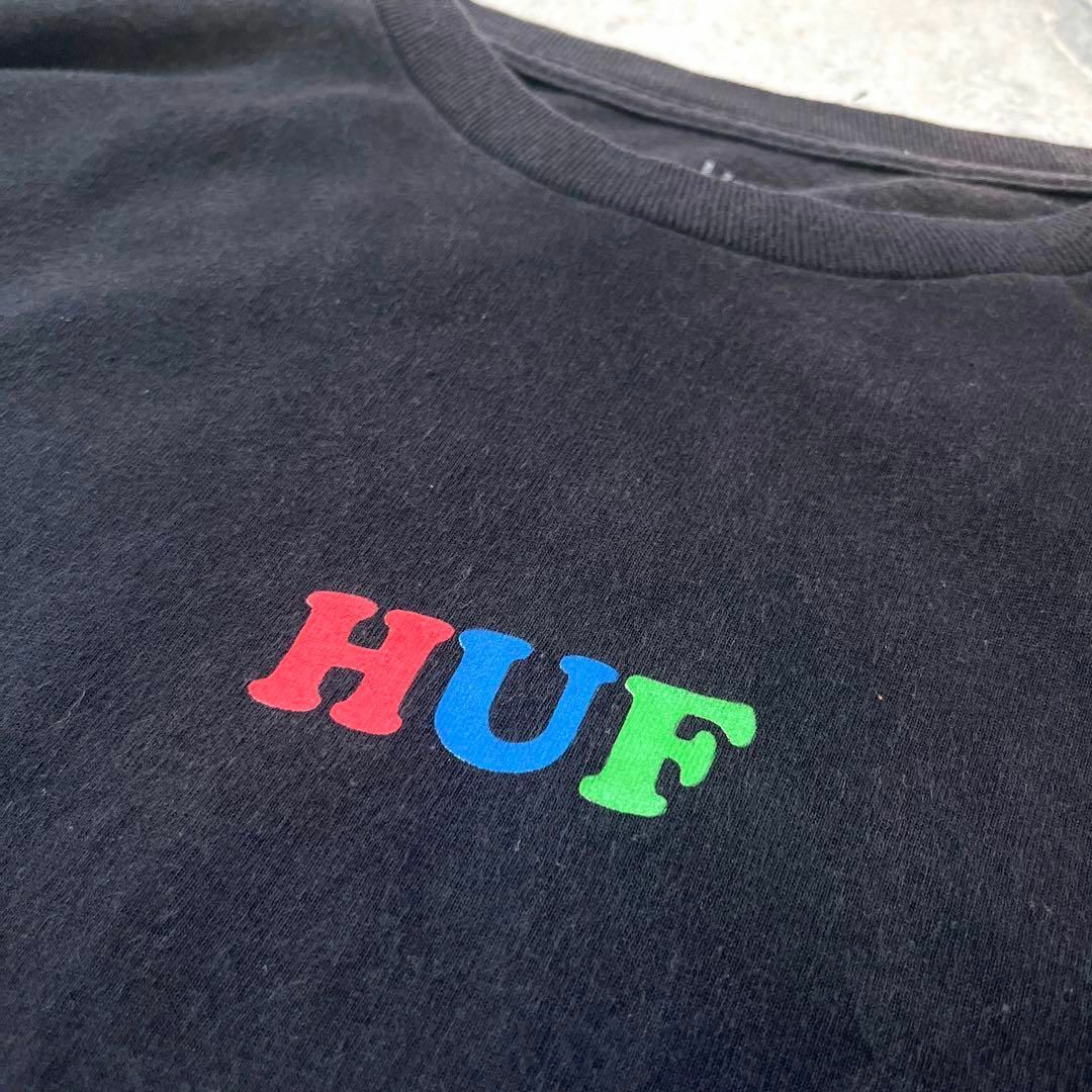 HUF - 【HUF】サイズL スヌーピーコラボ 長袖Tシャツ ロンT 黒ブラック