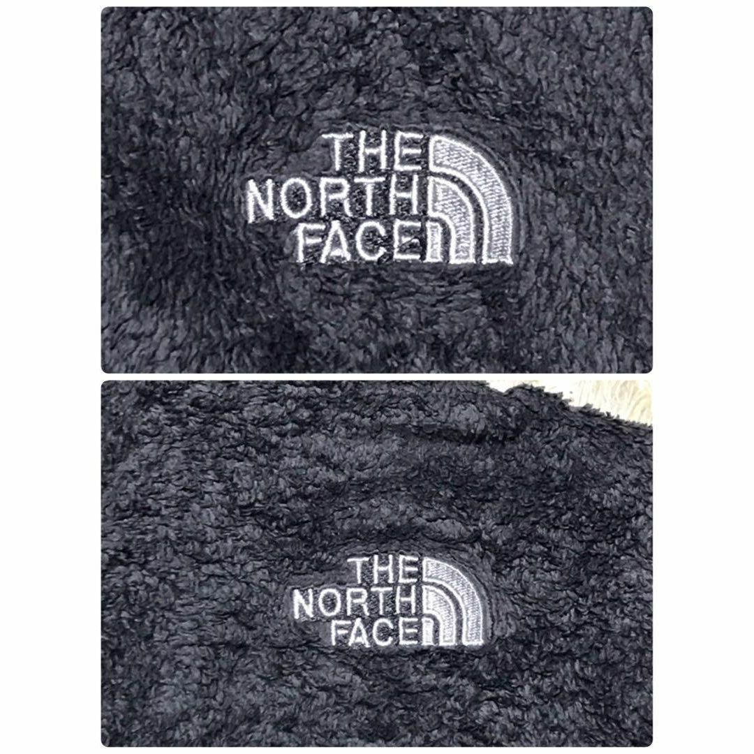 THE NORTH FACE(ザノースフェイス)の【人気定番】ノースフェイス　ボアフリース　あったか素材　グレーK725 レディースのトップス(その他)の商品写真