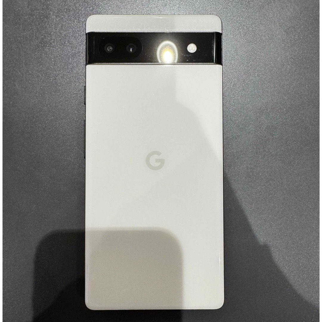 Google Pixel 6a Chalk 128 GB Softbankスマートフォン/携帯電話