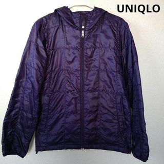 ユニクロ(UNIQLO)の★格安 UNIQLO(ユニクロ) リバーシブルブルゾン 紫★(ブルゾン)