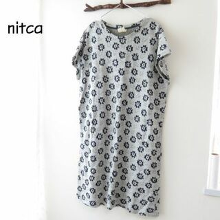ニトカ(nitca)の新品　nitca ニトカ　ニットTシャツワンピース　カットソー(ひざ丈ワンピース)
