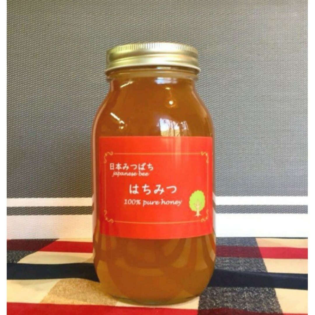 日本蜜蜂◇日本みつばち◇日本蜜蜂◇ニホンミツバチ◇国産天然蜂蜜◇はちみつ◇1,200g◇