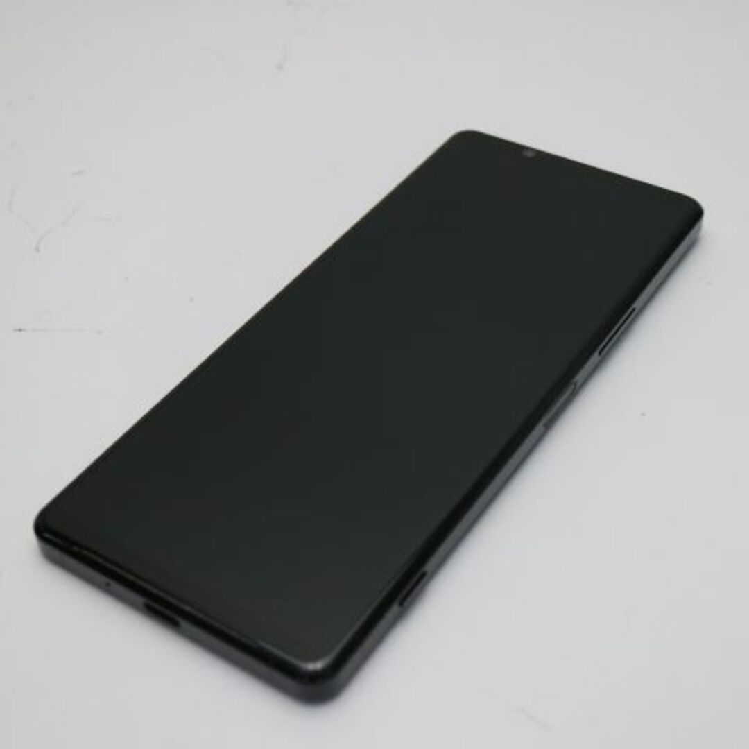 新作商品通販 新品同様 SOG01 Xperia 1 II ブラック SIMロック解除済み