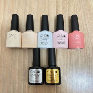 シーエヌディー(CND)のシェラックネイル　まとめ売り(ネイル用品)