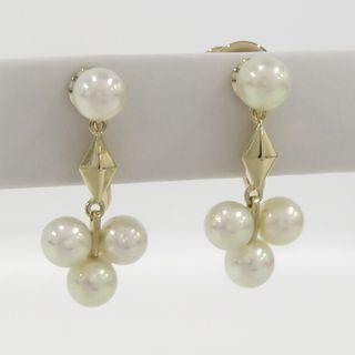 MIKIMOTO イヤリング 585YG K14YG イエローゴールド パール(イヤリング)