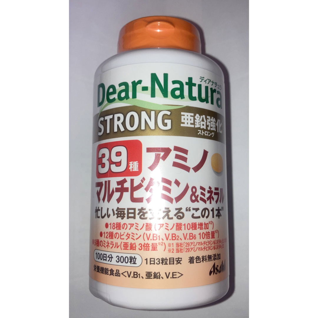 アサヒ(アサヒ)のストロング39アミノ マルチビタミン&ミネラル 300粒 (100日分) 食品/飲料/酒の健康食品(ビタミン)の商品写真