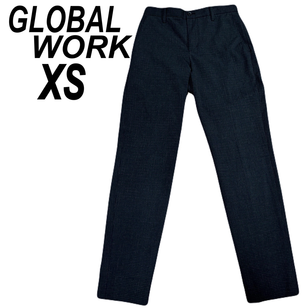 GLOBAL WORK(グローバルワーク)のGLOBAL WORK グローバルワーク メンズ スラックス チェック XS メンズのパンツ(スラックス)の商品写真