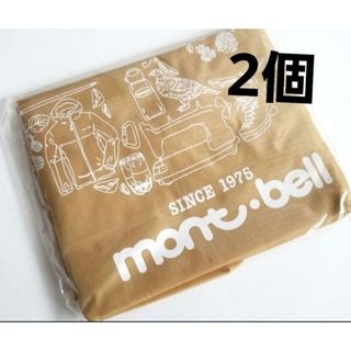 モンベル(mont bell)の新品未使用　モンベル　mont-bell　エコバッグ　２コ(エコバッグ)