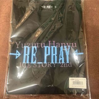 羽生結弦　リプレイ　Tシャツ　黒　M(スポーツ選手)