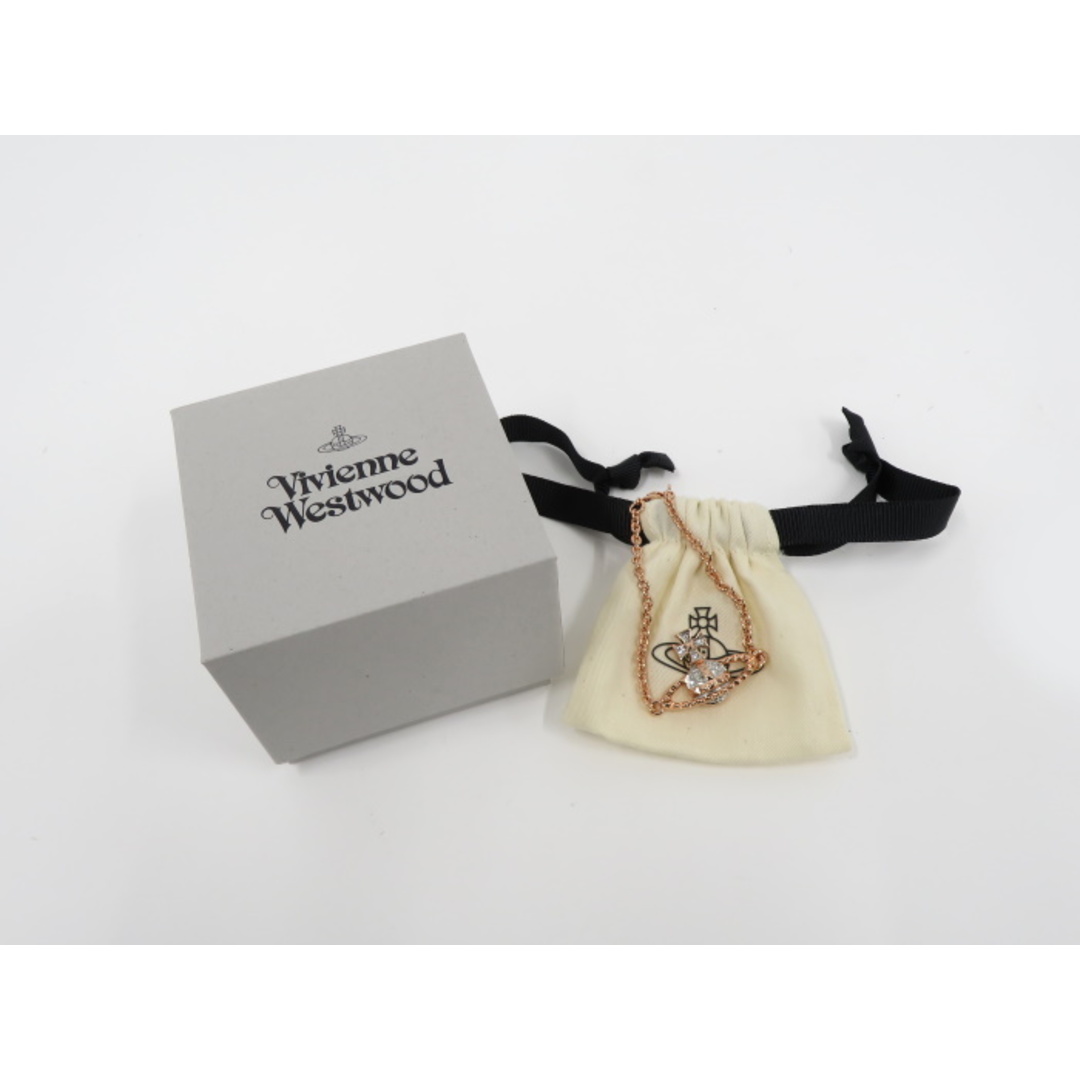 Vivienne Westwood(ヴィヴィアンウエストウッド)のVivienne Westwood ブレスレット ラインストーン メッキ レディースのアクセサリー(ブレスレット/バングル)の商品写真