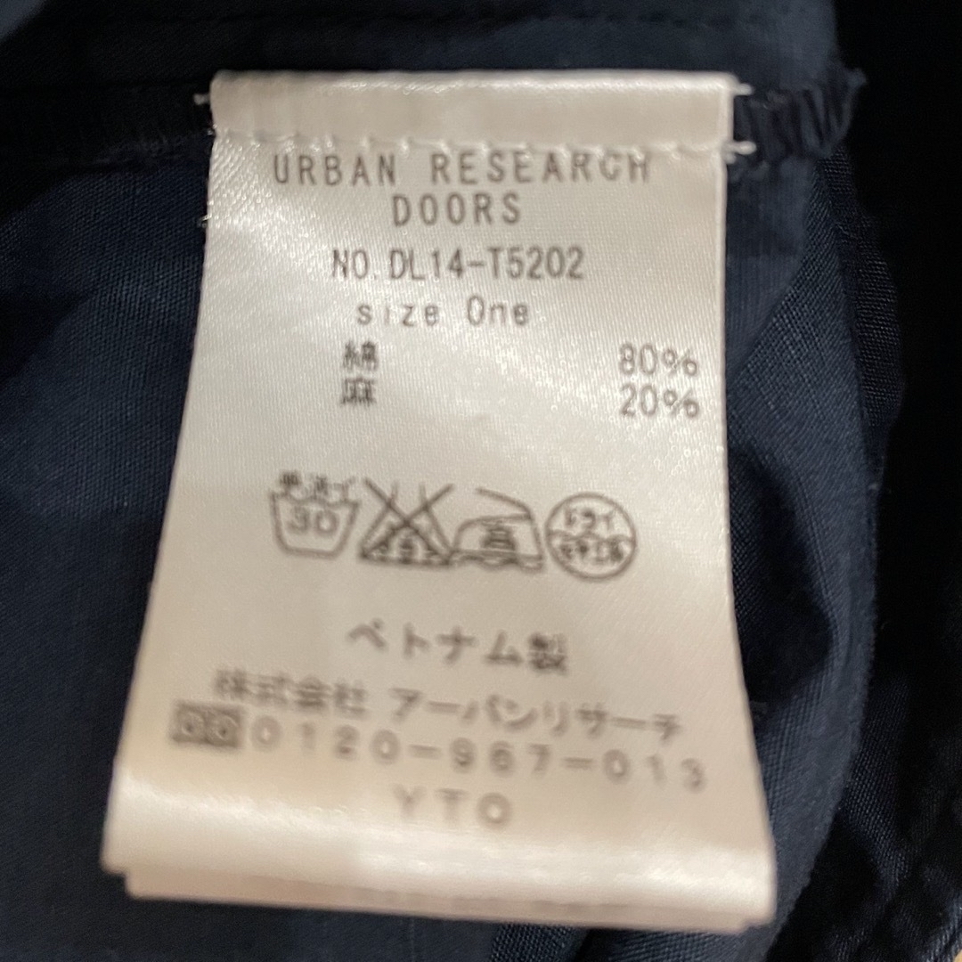 URBAN RESEARCH DOORS(アーバンリサーチドアーズ)のDL14-T5202 アーバンリサーチ ドアーズ　スナップジャケット レディースのジャケット/アウター(ノーカラージャケット)の商品写真