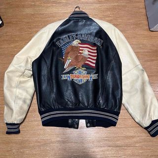 【美品】Harley-Davidson⭐️革ジャン　インナー付き