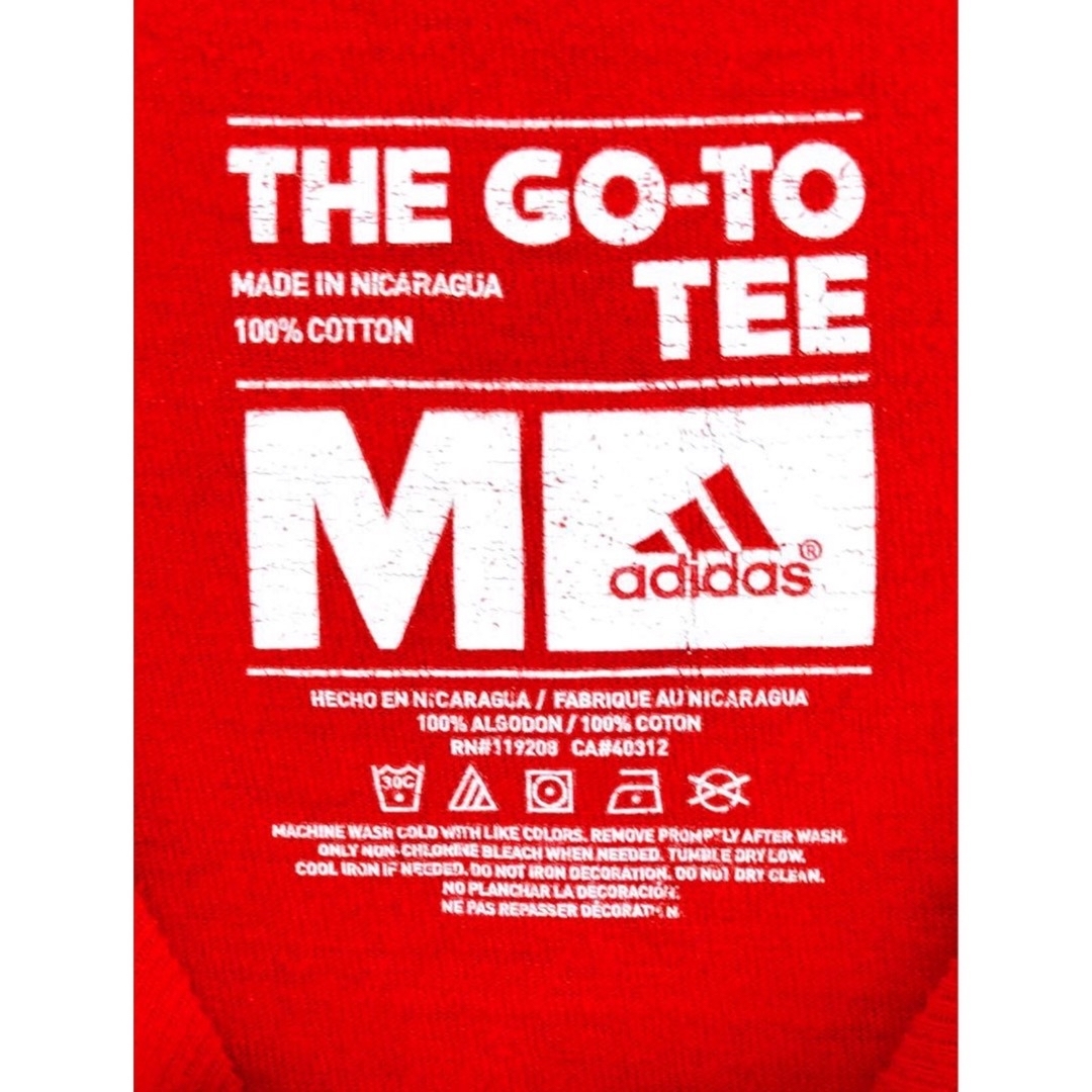 adidas(アディダス)のNBA　アトランタ・ホークス　ティーグ　0　Tシャツ　M　赤　USA古着 メンズのトップス(Tシャツ/カットソー(半袖/袖なし))の商品写真