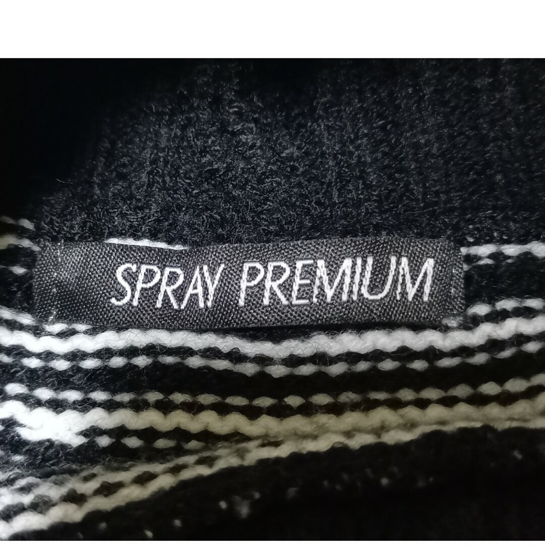 SpRay(スプレイ)のSpRay PREMIUM  の 柄編み タートル ニット レディースのトップス(ニット/セーター)の商品写真