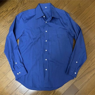 ユニクロ(UNIQLO)のUNIQLOのブルーのコットン100%シャツ(シャツ)