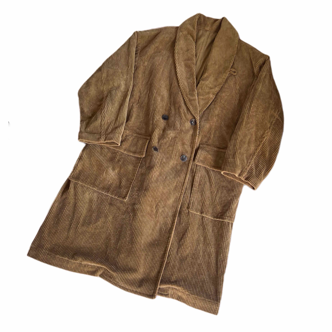 08sircus(ゼロエイトサーカス)の★08sircus 08サーカスDry washed corduroy coat メンズのジャケット/アウター(ステンカラーコート)の商品写真