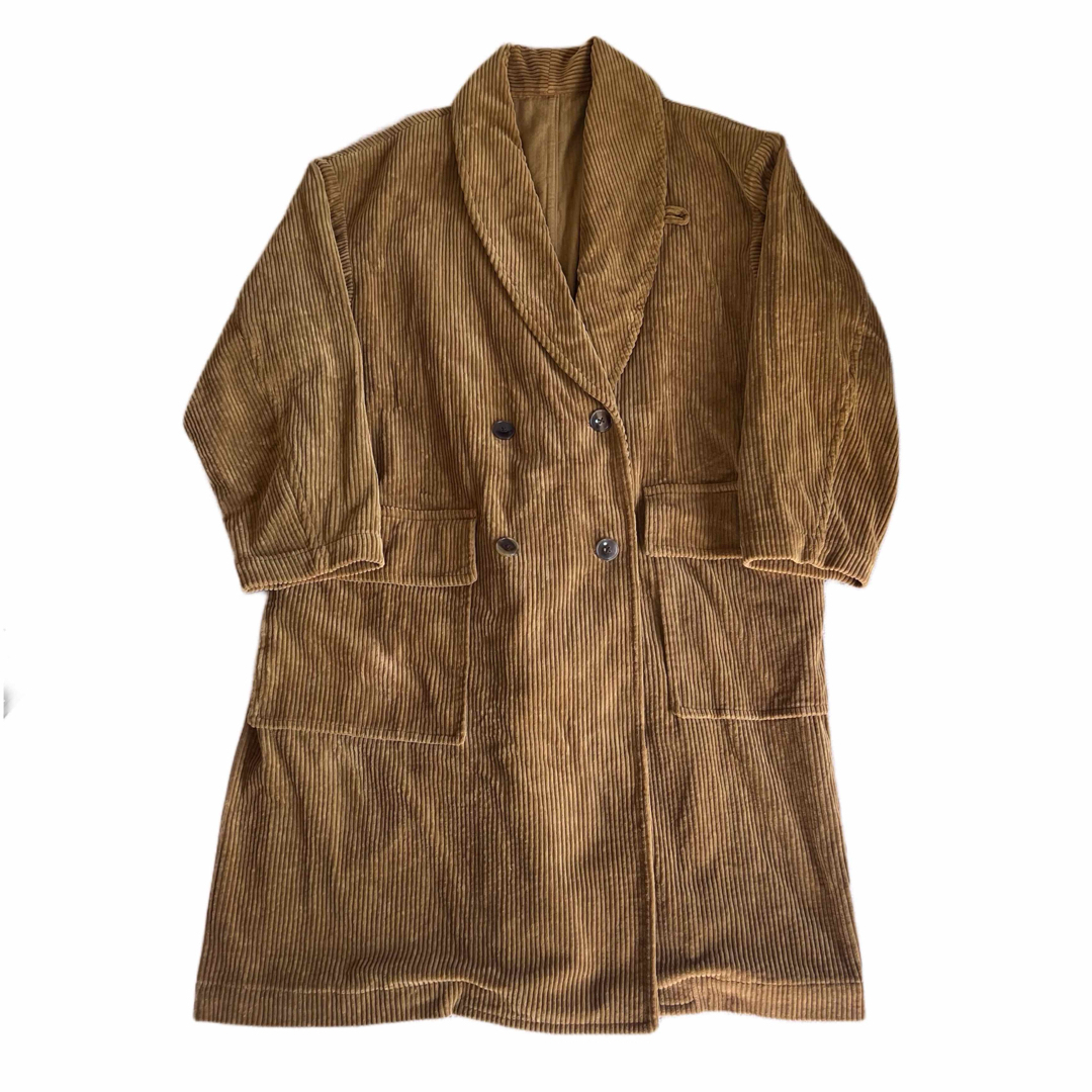 08sircus(ゼロエイトサーカス)の★08sircus 08サーカスDry washed corduroy coat メンズのジャケット/アウター(ステンカラーコート)の商品写真