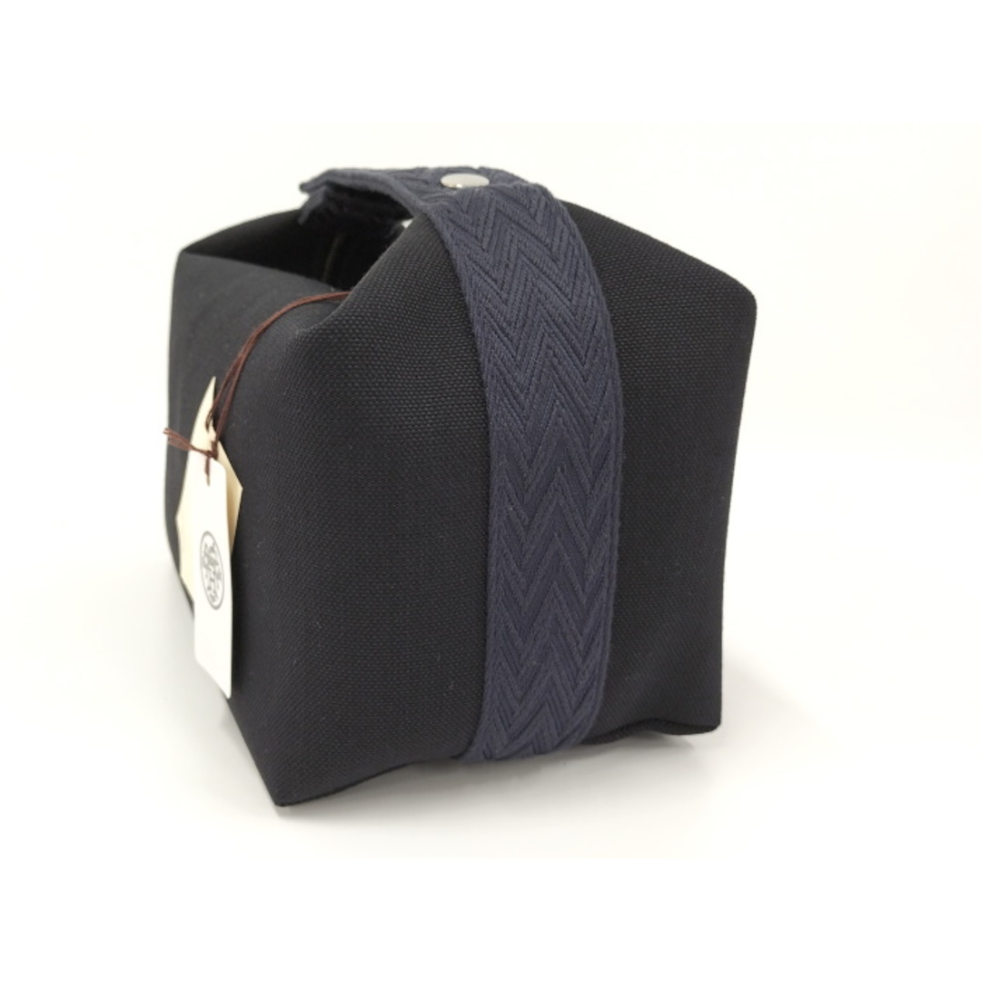 HERMES - HERMES ブリッドアブラックGM ハンドバッグ キャンバス HERMES - HERMES ブリッドアブラックGM ハンドバッグ キャンバス