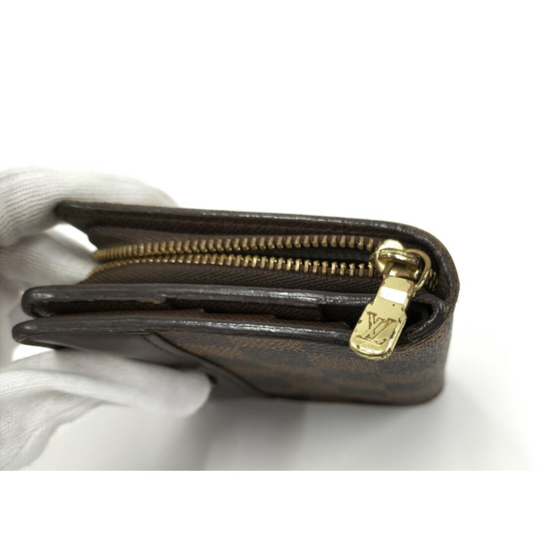 LOUIS VUITTON - LOUIS VUITTON コンパクトジップ 二つ折り財布 LOUIS VUITTON - LOUIS VUITTON コンパクトジップ 二つ折り財布