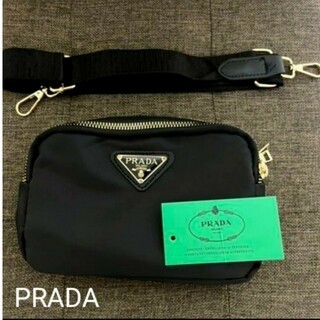 SL AQ0009 高級 PRADA プラダ ロゴ プレート 金具