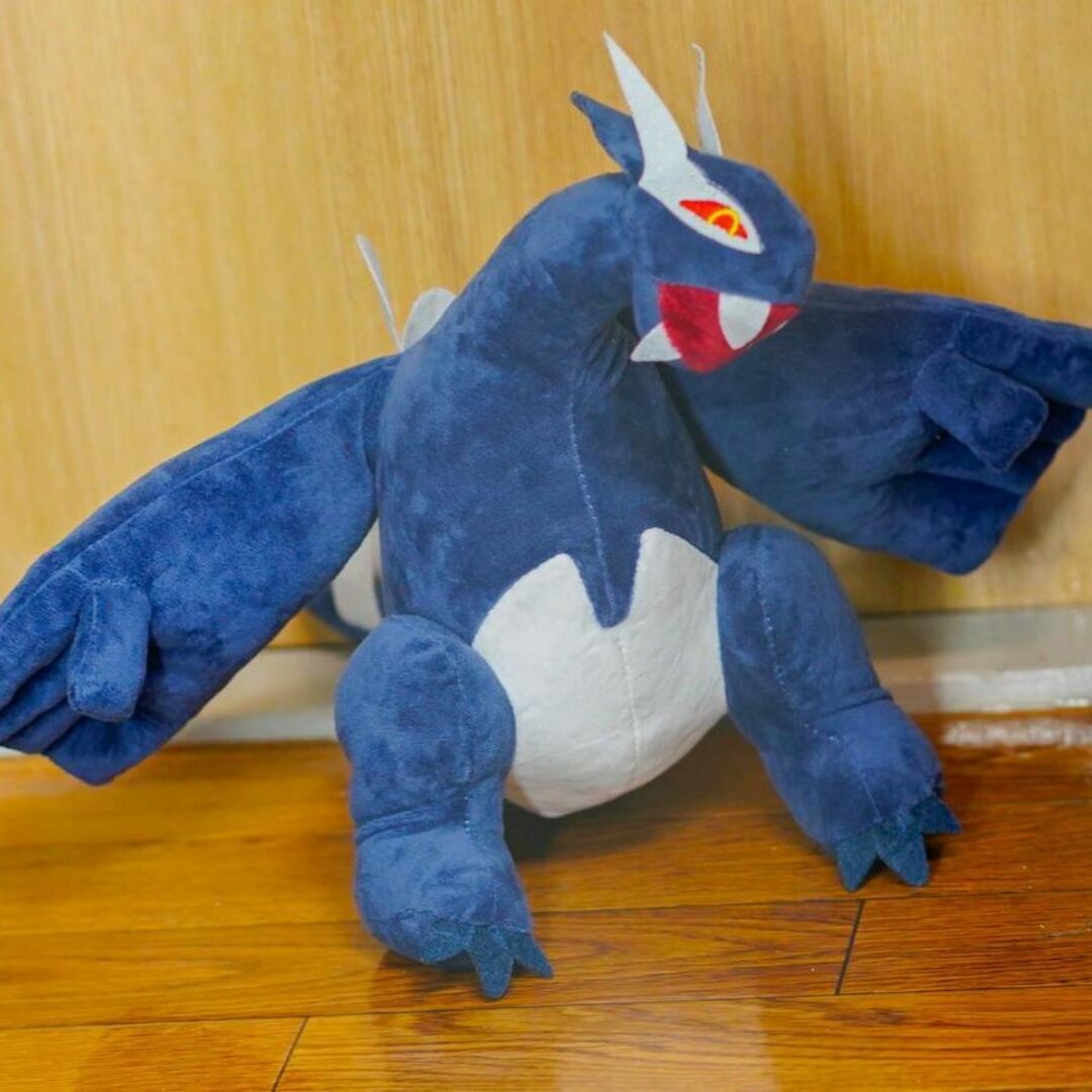 ぬいぐるみ ダークルギア 大きい クッション 30cmリボン袋付【残 ぬいぐるみ ダークルギア 大きい クッション 30cmリボン袋付【残