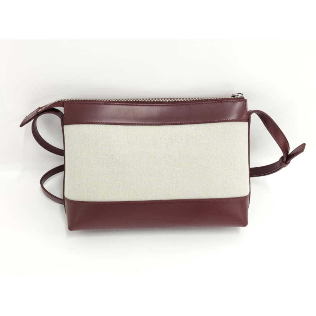 BALENCIAGA - BALENCIAGA ショルダーバッグ レザー キャンバス BALENCIAGA - BALENCIAGA ショルダーバッグ レザー キャンバス