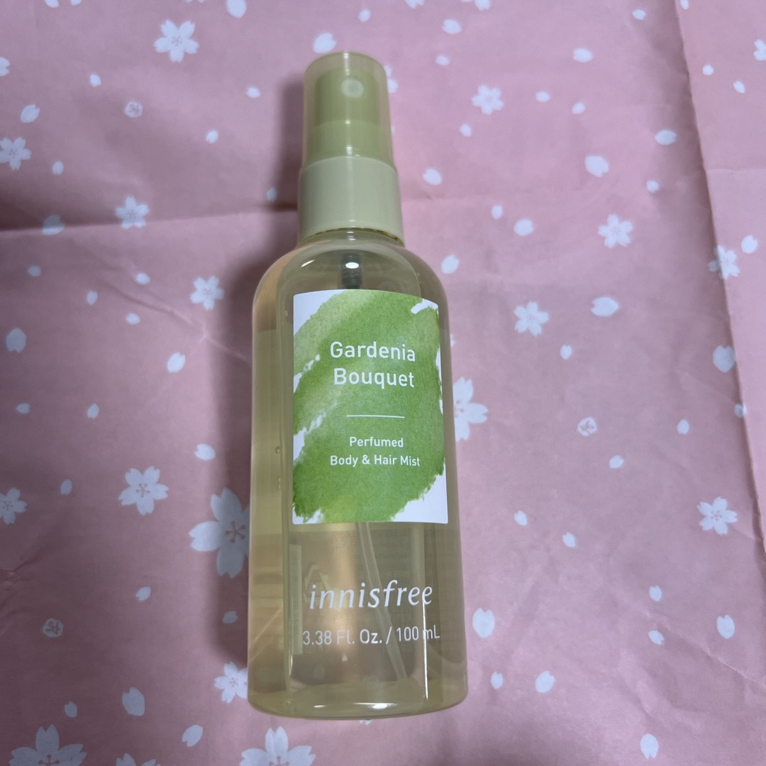 Innisfree(イニスフリー)のInnisfree パフュームド ポディ&ヘアミスト ガーデニア ブーケ コスメ/美容のヘアケア/スタイリング(ヘアウォーター/ヘアミスト)の商品写真