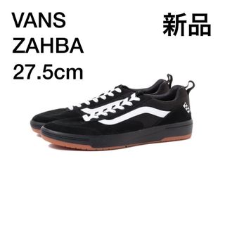 ヴァンズ(VANS)の新品　VANS バンズ/ ZAHBAザバ　レザースニーカー　ブラック×ホワイト(スニーカー)