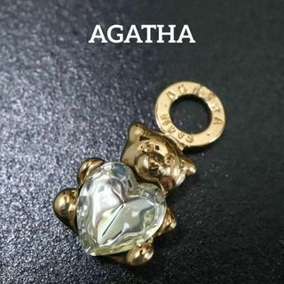 AGATHA - AGATHA ハート パヴェ ペンダントトップの通販 by shop