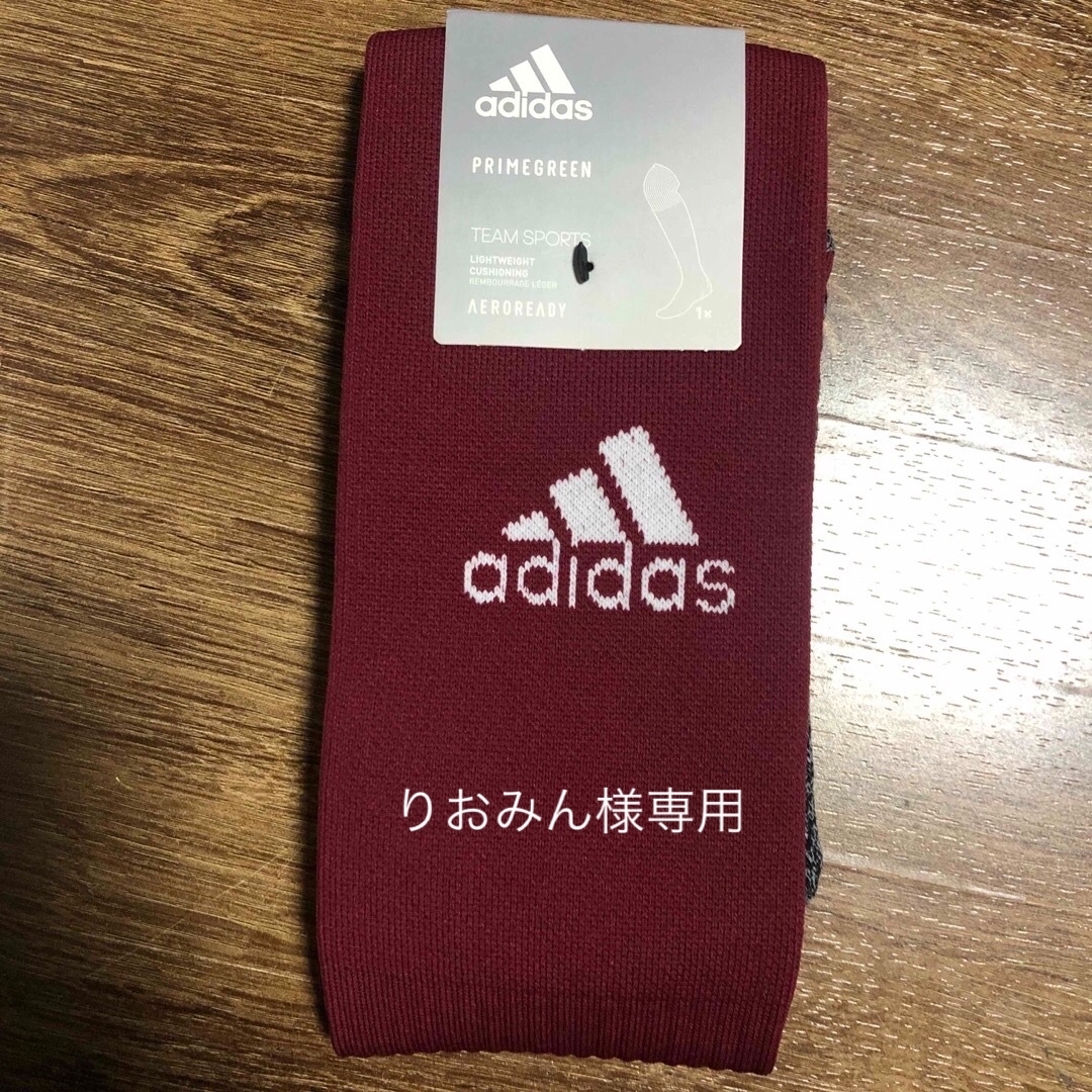 adidas(アディダス)のadidasサッカー靴下 キッズ/ベビー/マタニティのこども用ファッション小物(靴下/タイツ)の商品写真