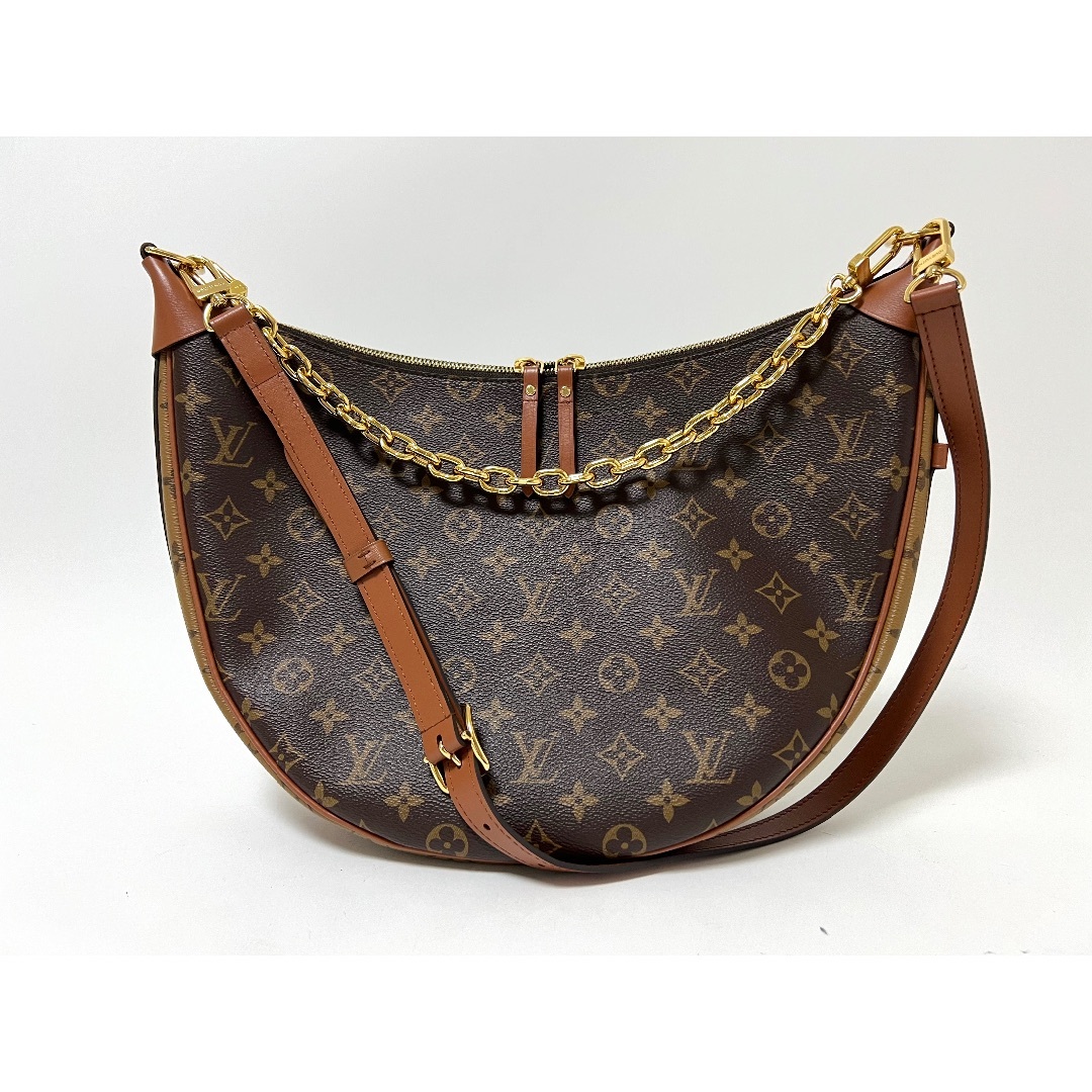 LOUIS VUITTON - LOUIS VUITTON ルイヴィトン モノグラム・リバース ループ・ホーボー ショルダーバッグ ポーチ付き M46311 超美品