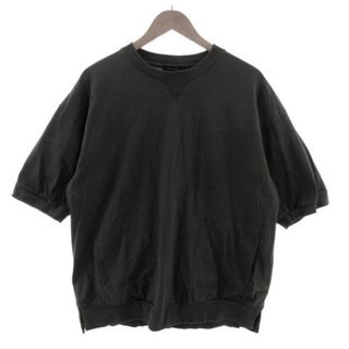 ニコアンド(niko and...)のニコアンド Tシャツ 半袖 オーバーサイズシルエット コットン グレー M(Tシャツ/カットソー(半袖/袖なし))