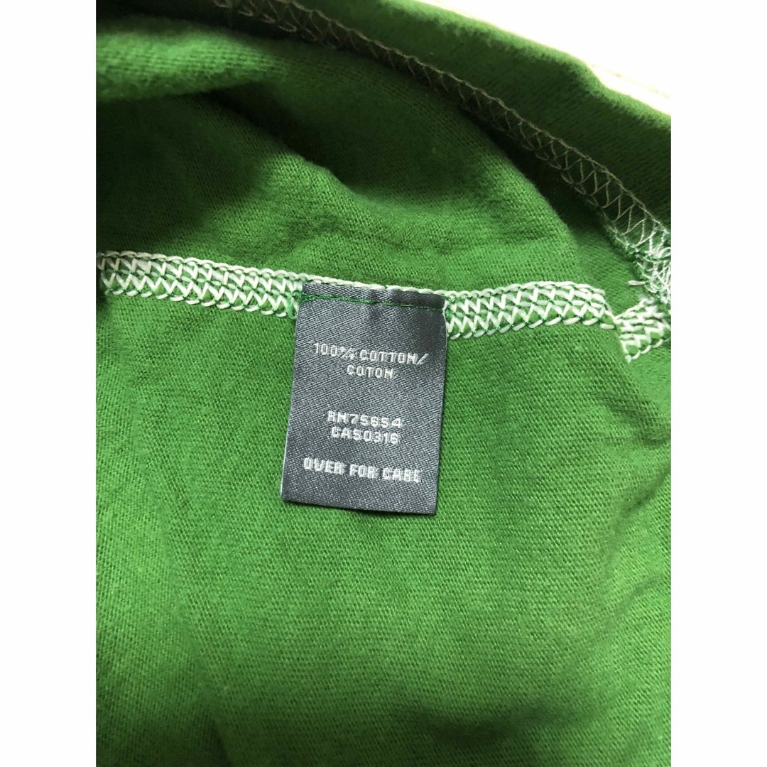 Abercrombie&Fitch(アバクロンビーアンドフィッチ)のアバクロ Tシャツ　メンズ　グリーン メンズのトップス(Tシャツ/カットソー(半袖/袖なし))の商品写真
