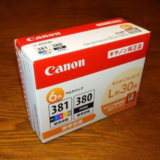 キヤノン(Canon)のキヤノン 純正インクタンク BCI-381+380/6MP(1コ入)(その他)